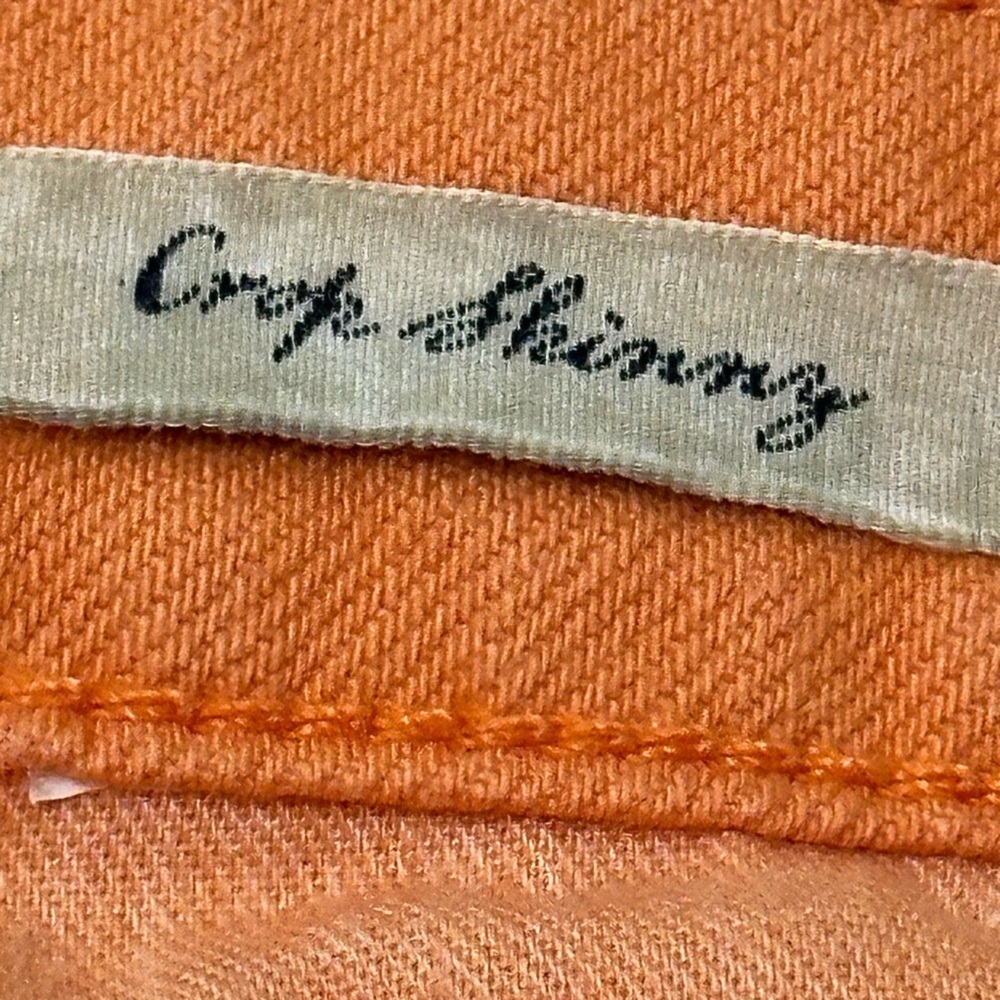Ralph Lauren Denim & Supply Orange Cropped Jeans - Picture 8 of 13